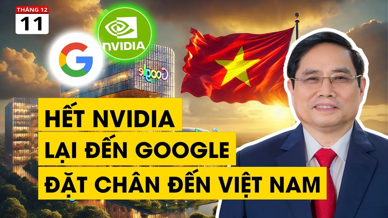 NVIDIA và Google đầu tư vào Việt Nam