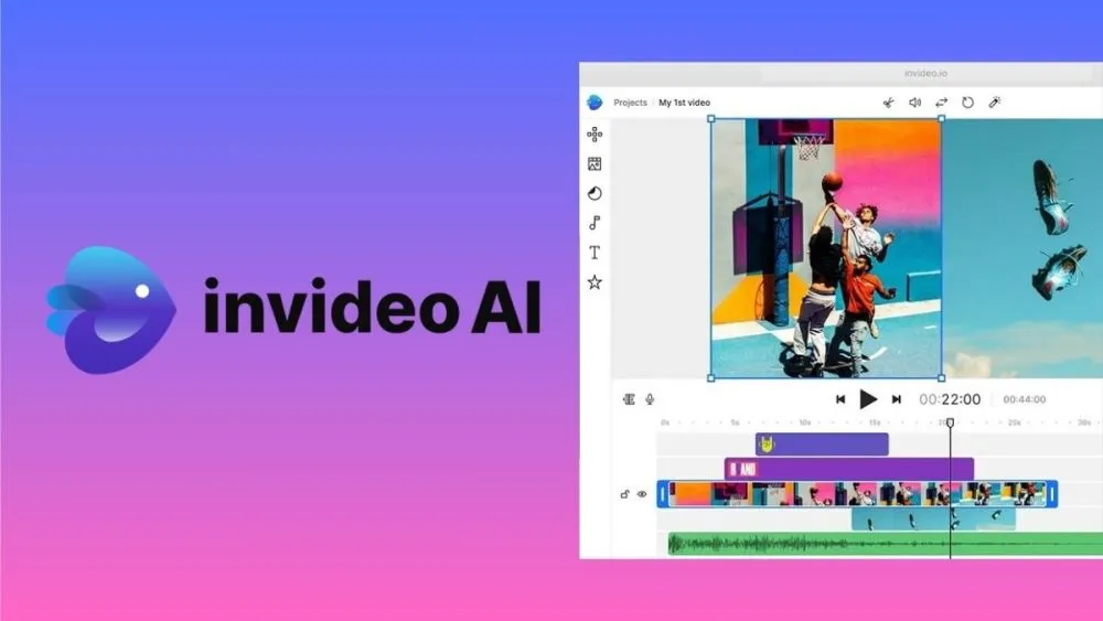 Giao diện InVideo AI